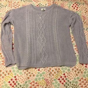 Old Navy Women’s XL Lavender Cotton Sweater